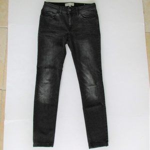 MANGO Skinny Oliva Jeans Women’s Black Denim sz 6 or 27